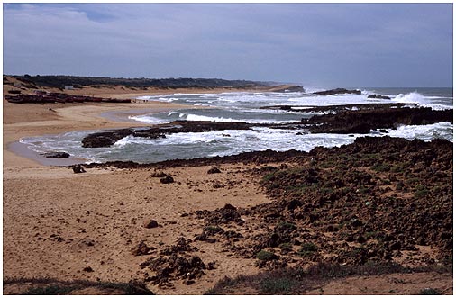 Atlantische Oceaan in Oualidia